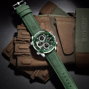 Relógio Navi Force / Pulseira em couro