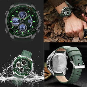 Relógio Navi Force / Pulseira em couro