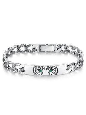 Pulseira Tigre Argênteo