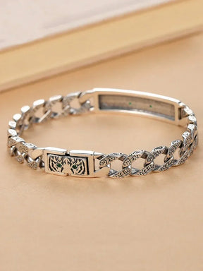 Pulseira Tigre Argênteo