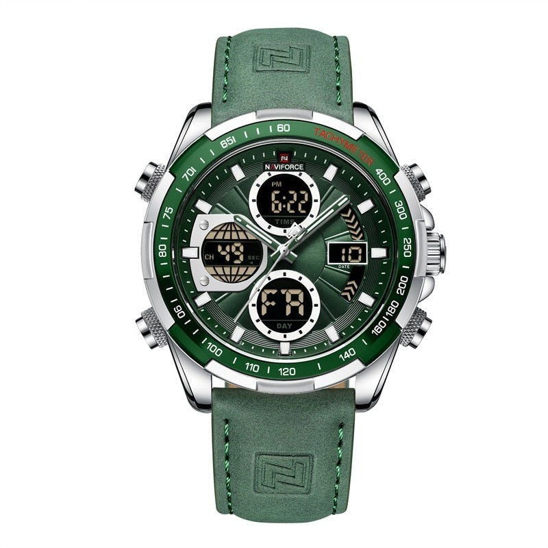 Relógio Navi Force / Pulseira em couro