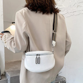 Bolsa Transversal em Couro -CLASSIC