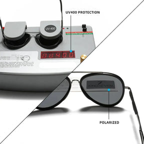 Óculos de sol masculino kingseven Classic com lente polarizada