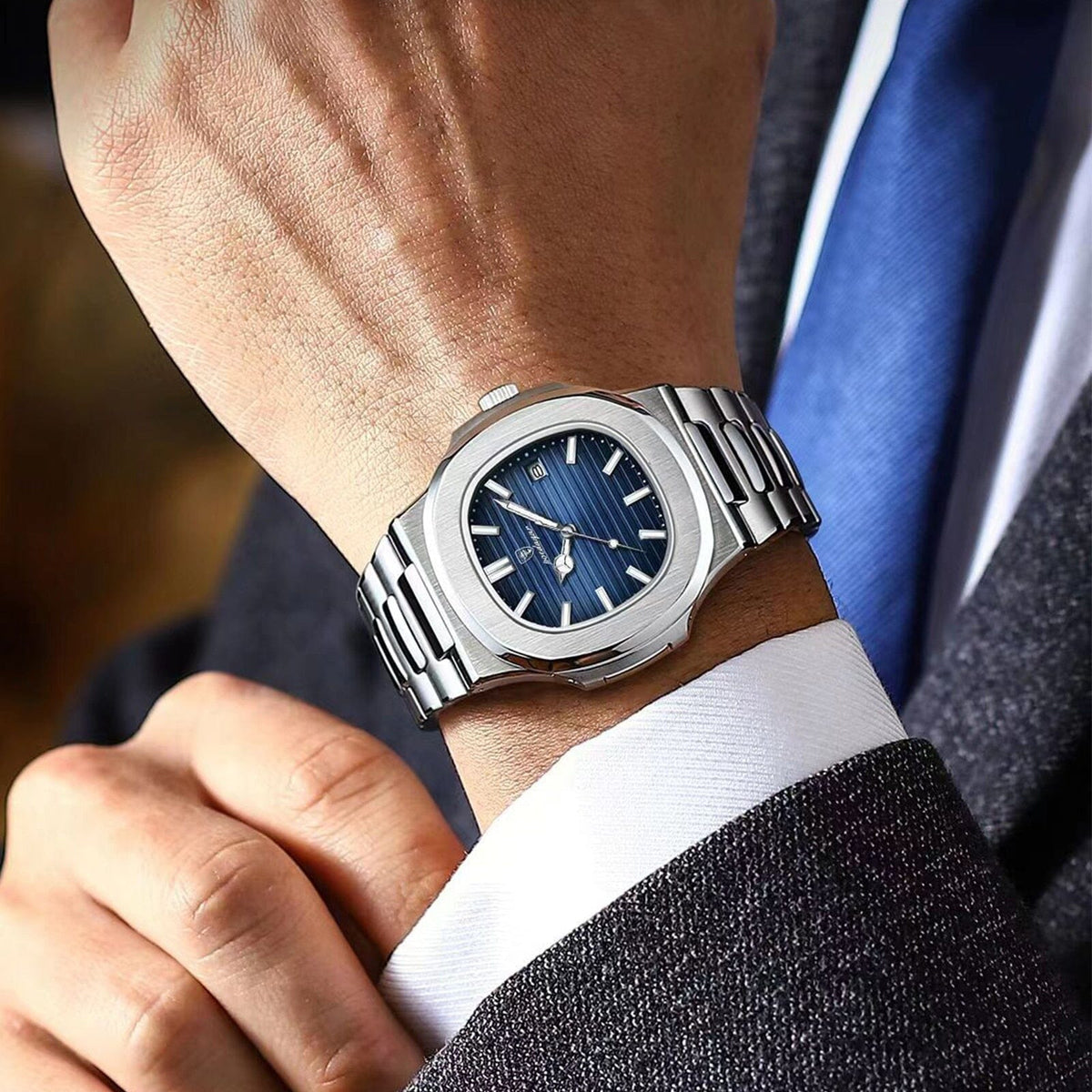 RELÓGIO MASCULINO POEDAGAR – CHRONOS QUARTZO